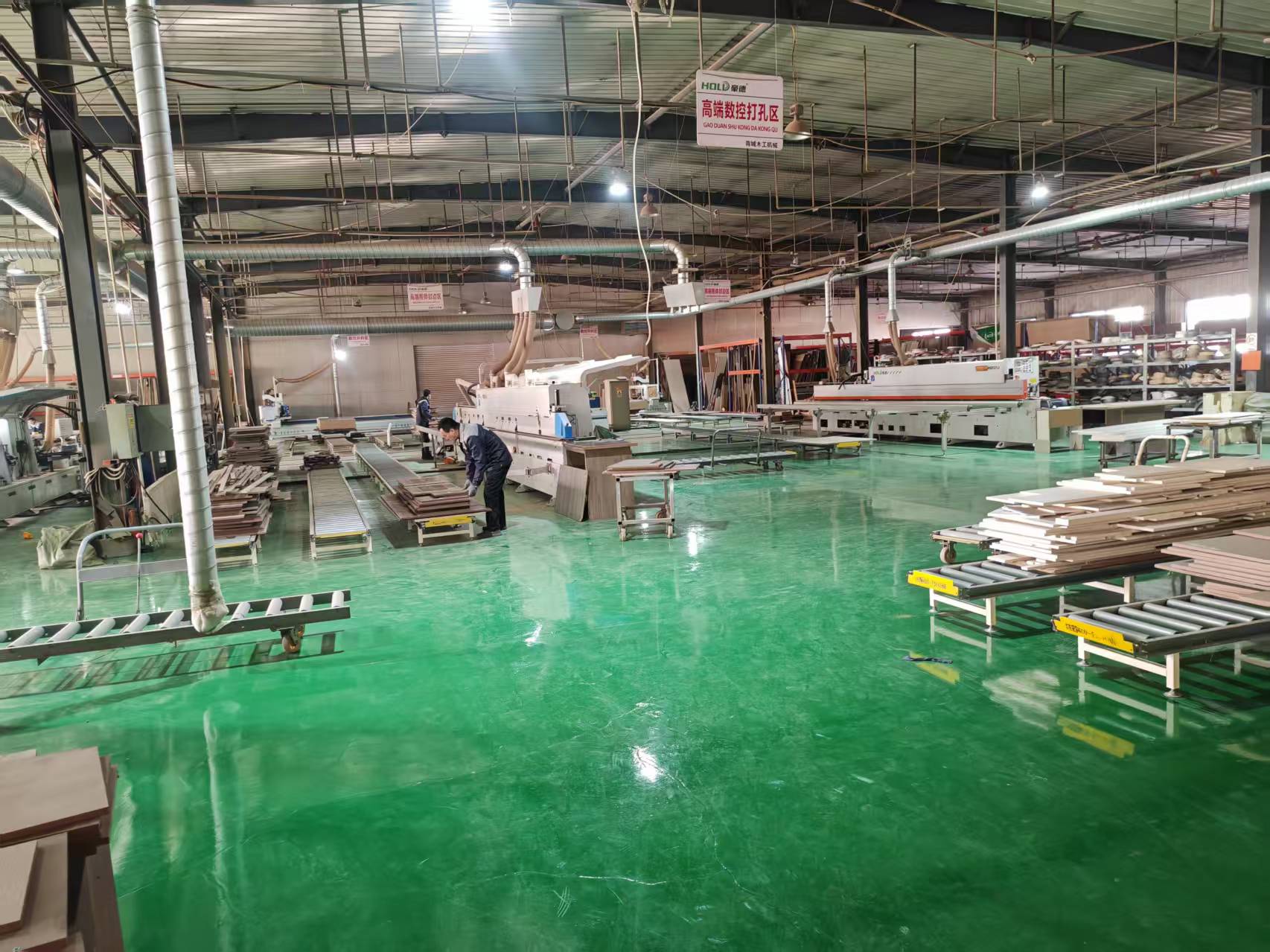 伟伦家居工厂实拍